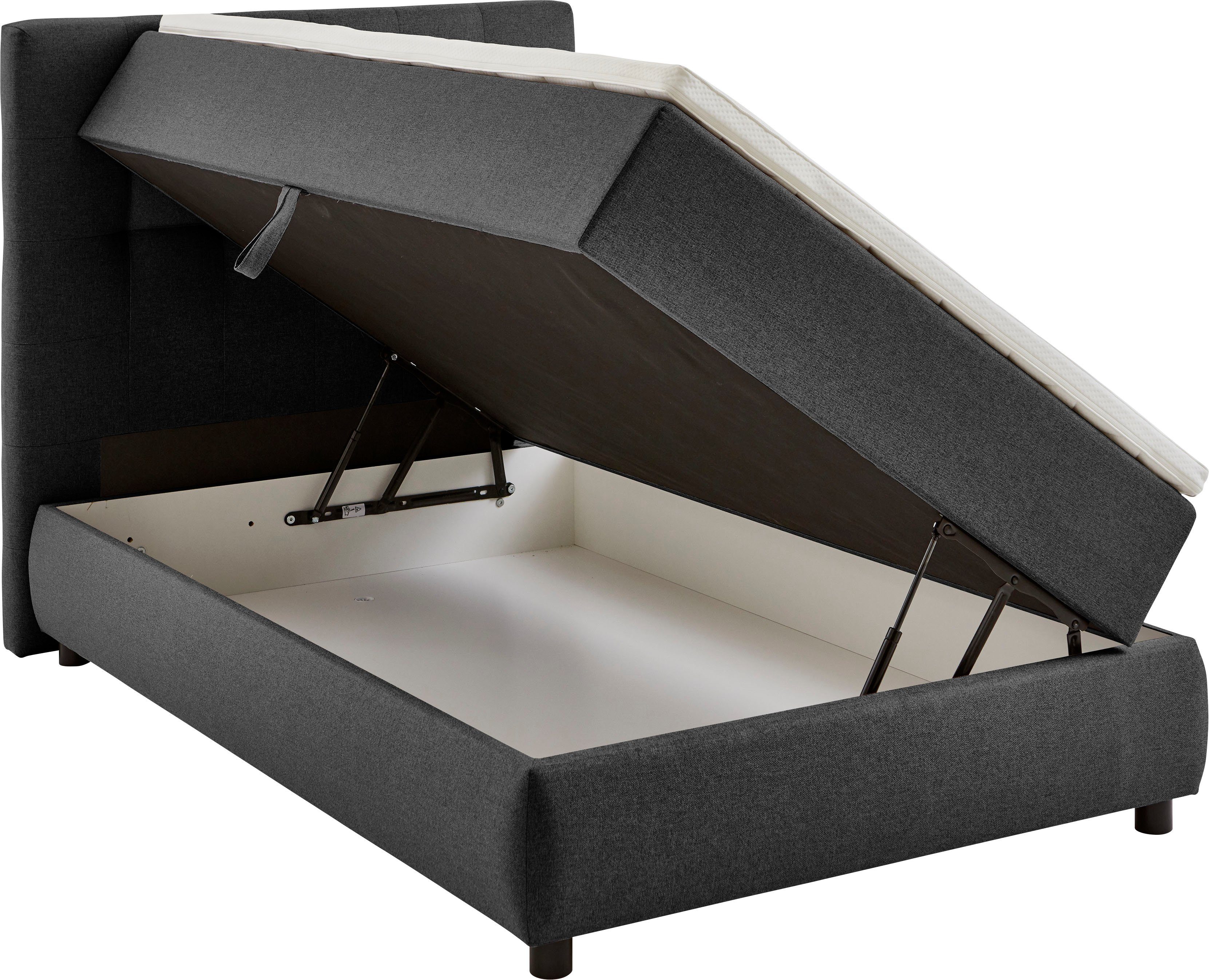 ATLANTIC home collection Boxbett LILO, inkl. Bettkasten und Topper