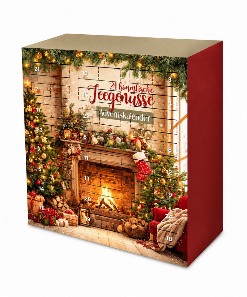 Shamila Tee Tee Adventskalender 2026 - 24 x losen Tees, 24 x 15 g, 360 g