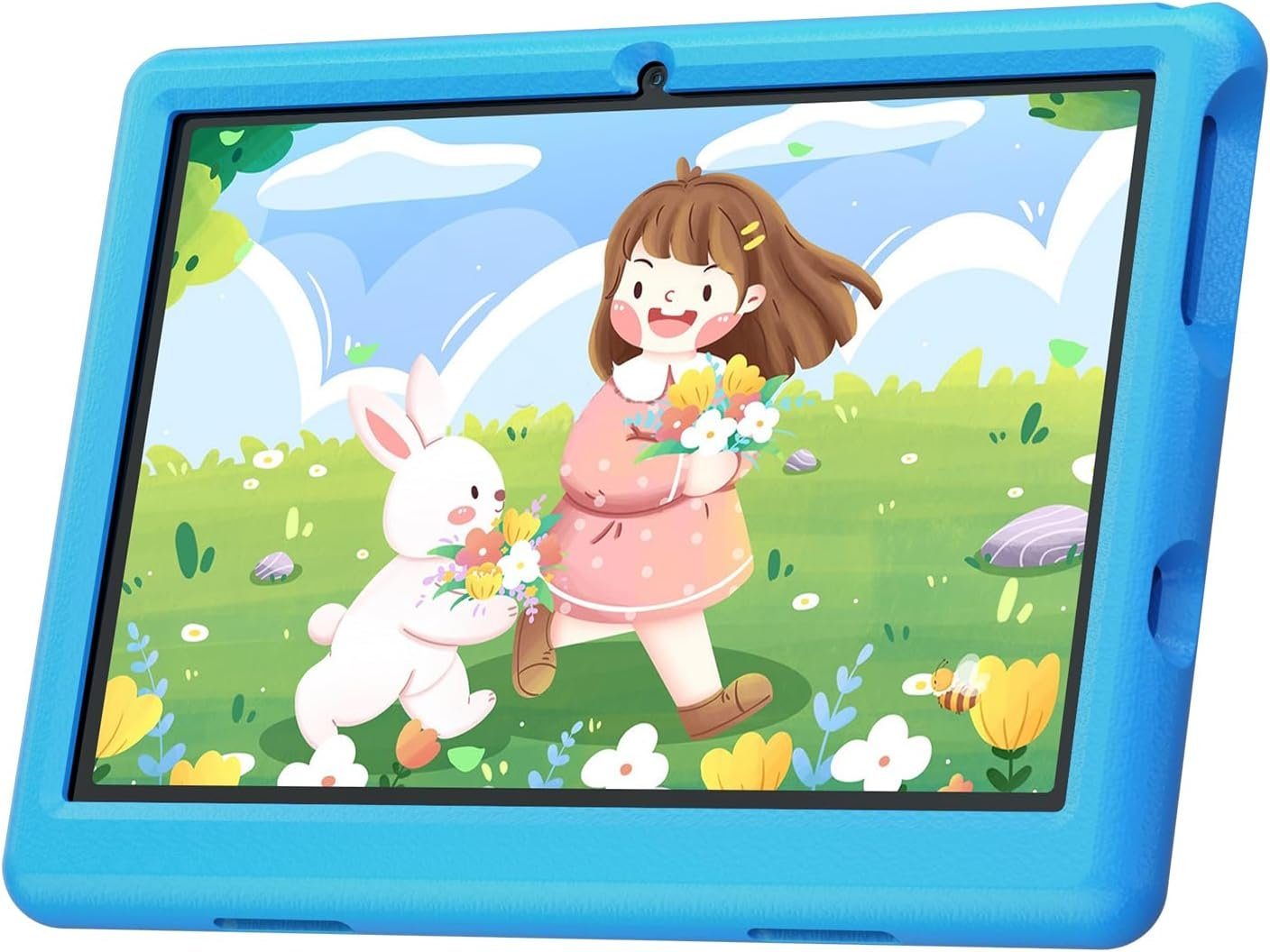 Freeski Kinder's Tablet Tablet (10", 64 GB, Android 12, Tablet: Kidoz, Elternsperre, WiFi, Bluetooth, Doppelkamera)