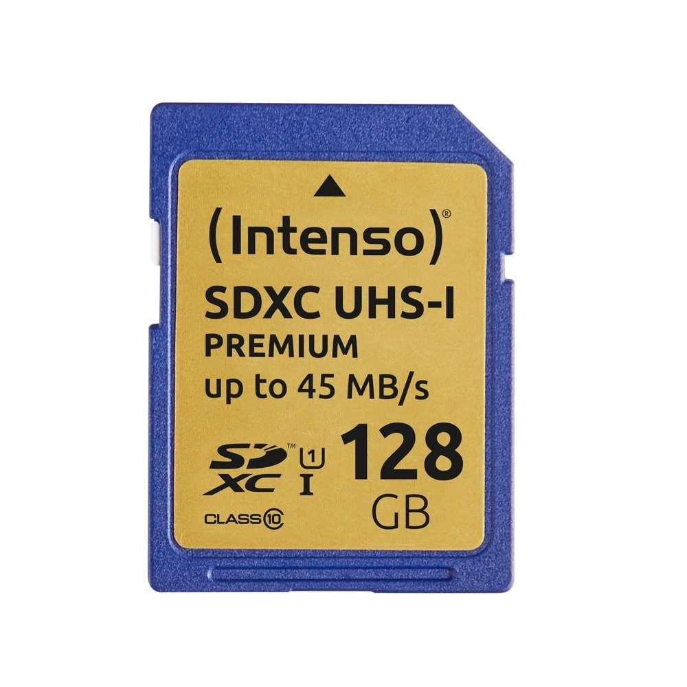 Intenso SD Card 128GB SDXC UHS-I Premium