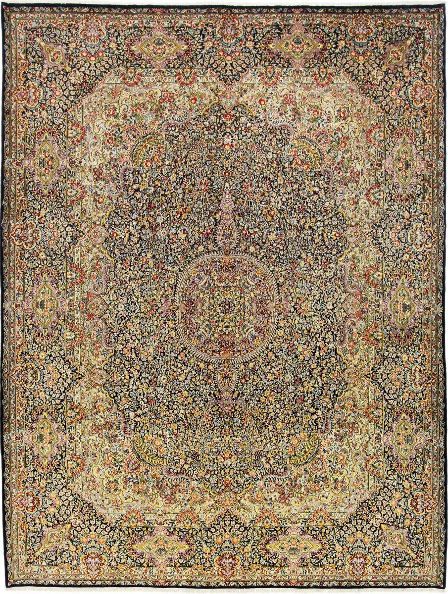 12 Kerman / Perserteppich, rechteckig, Orientteppich Rawar Handgeknüpfter Trading, Orientteppich 298x392 mm Höhe: Nain