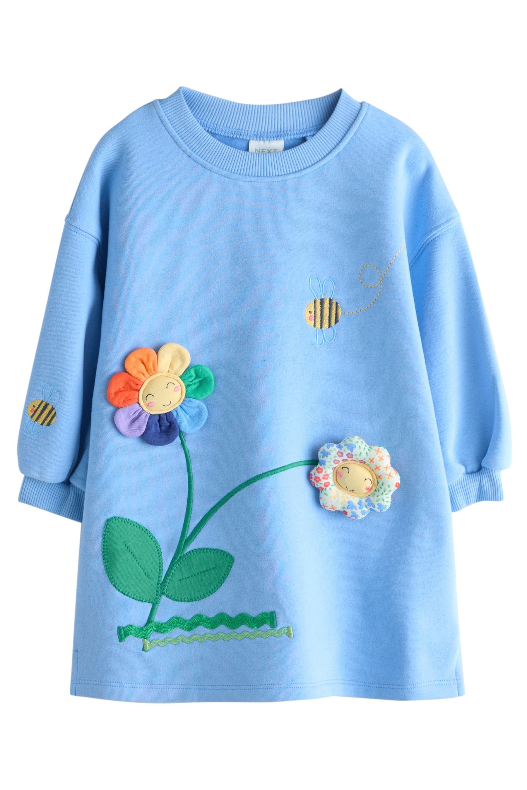 Next Jerseykleid Relaxed Fit Sweatshirtkleid (1-tlg)