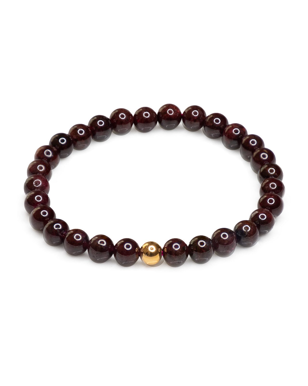 MayTree Armband Granat (Stück, 1-tlg), mit Perle aus 925Silber, 24K vergold günstig online kaufen