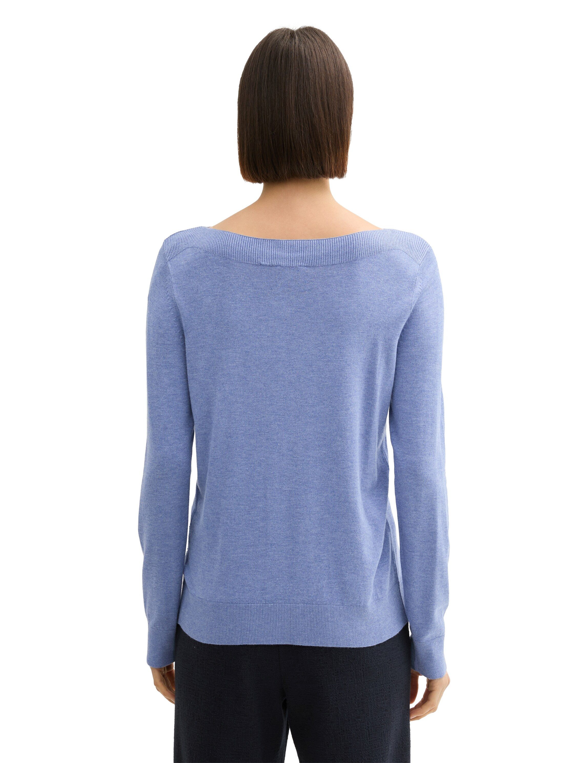 TOM TAILOR Longpullover mit Rippbündchen günstig online kaufen