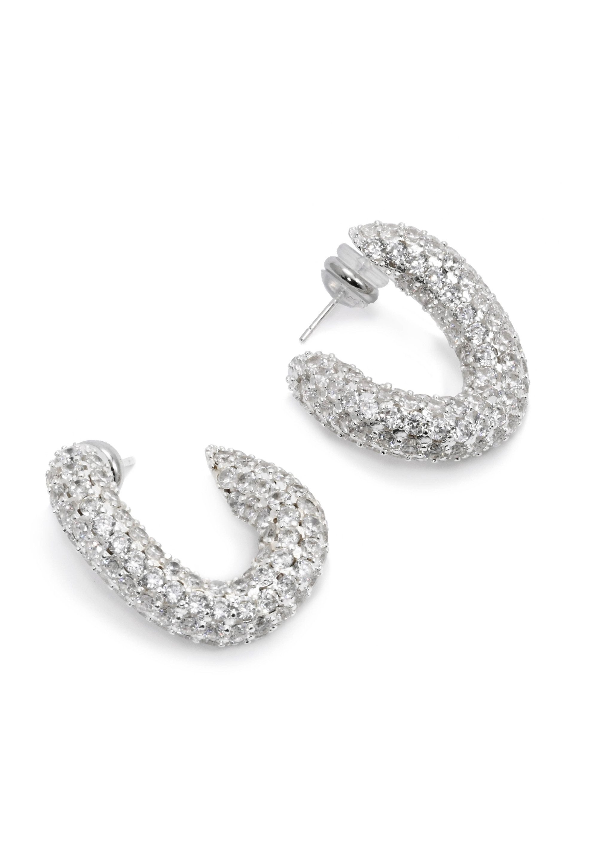 FILIPPA FIRENZE Paar Ohrstecker Sparkling GIGI, mit Versilberung