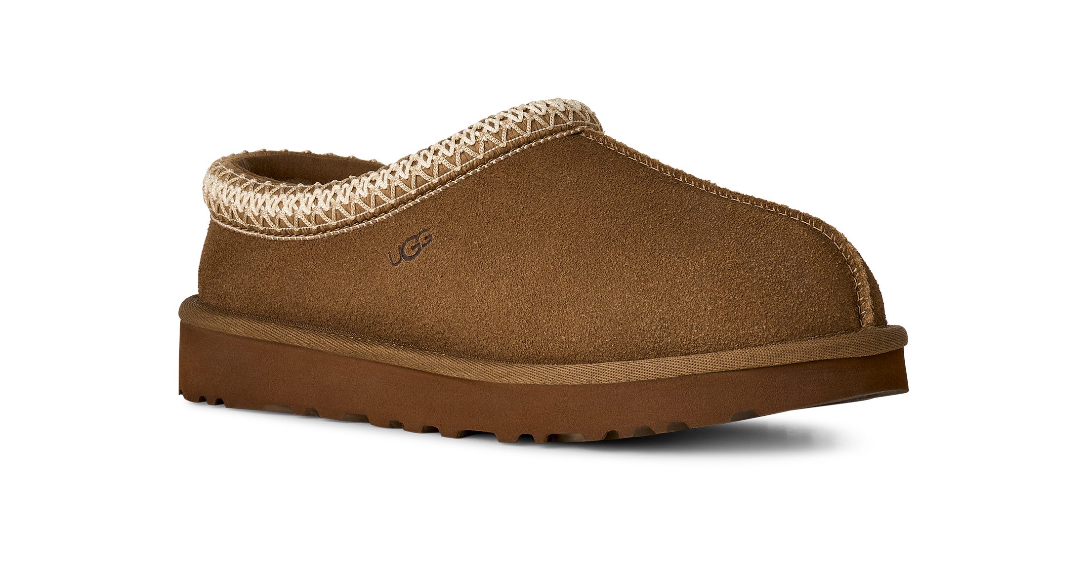 UGG W TASMAN II Slipper Homeslipper, Schlupfschuh, Clog mit Textilband verziert