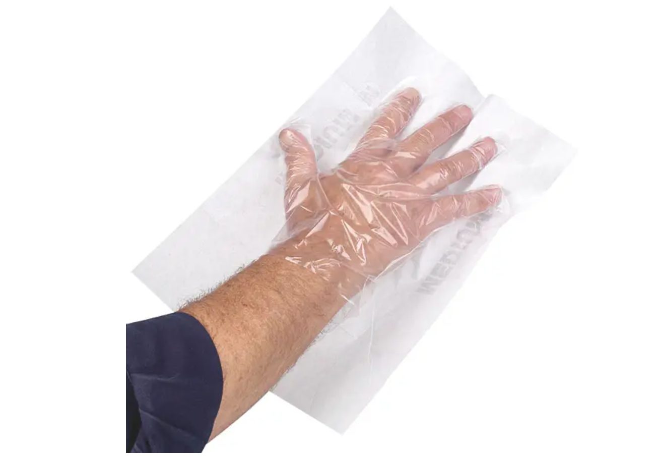DocMed Einweghandschuhe Soft-Hand Copolymer - steril (Medizinische Einmalhandschuhe, 50-St., Steril verpackte Handschuhe, Für empfindliche Haut) Puder- und latexfrei, Hohe Reißfestigkeit und Flexibilität