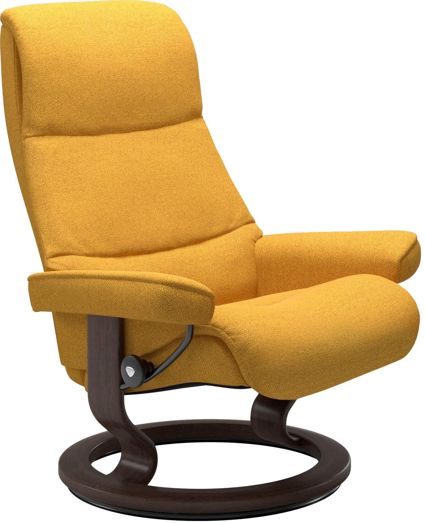 mit Relaxsessel Classic Stressless® View Größe Hocker), Base, L,Gestell Wenge mit Relaxsessel (Set,