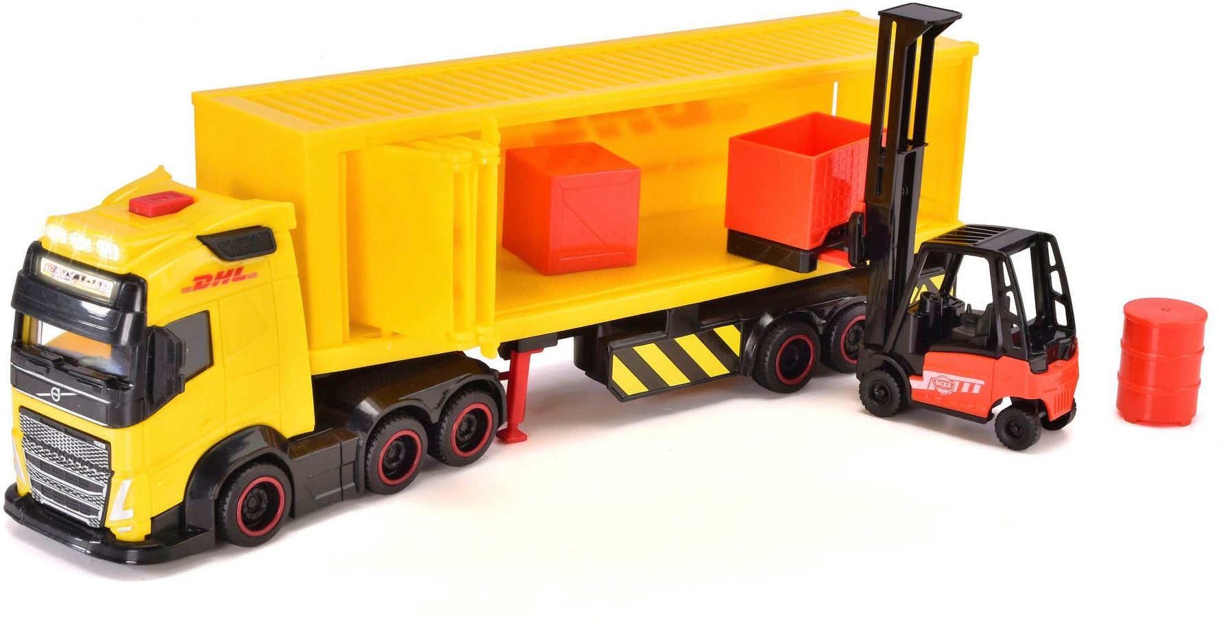 Dickie Toys toy truck DHL Truck, with light and sound