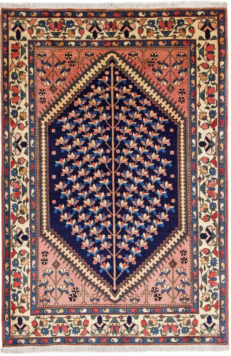 Orientteppich Bakhtiar Baba Heydar 140x212 Handgeknüpfter Orientteppich, Nain Trading, rechteckig, Höhe: 12 mm