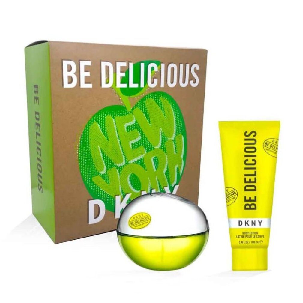 Duft-Set DKNY Be Delicious Eau De Parfum Spray 100ml Set 2 Artikel
