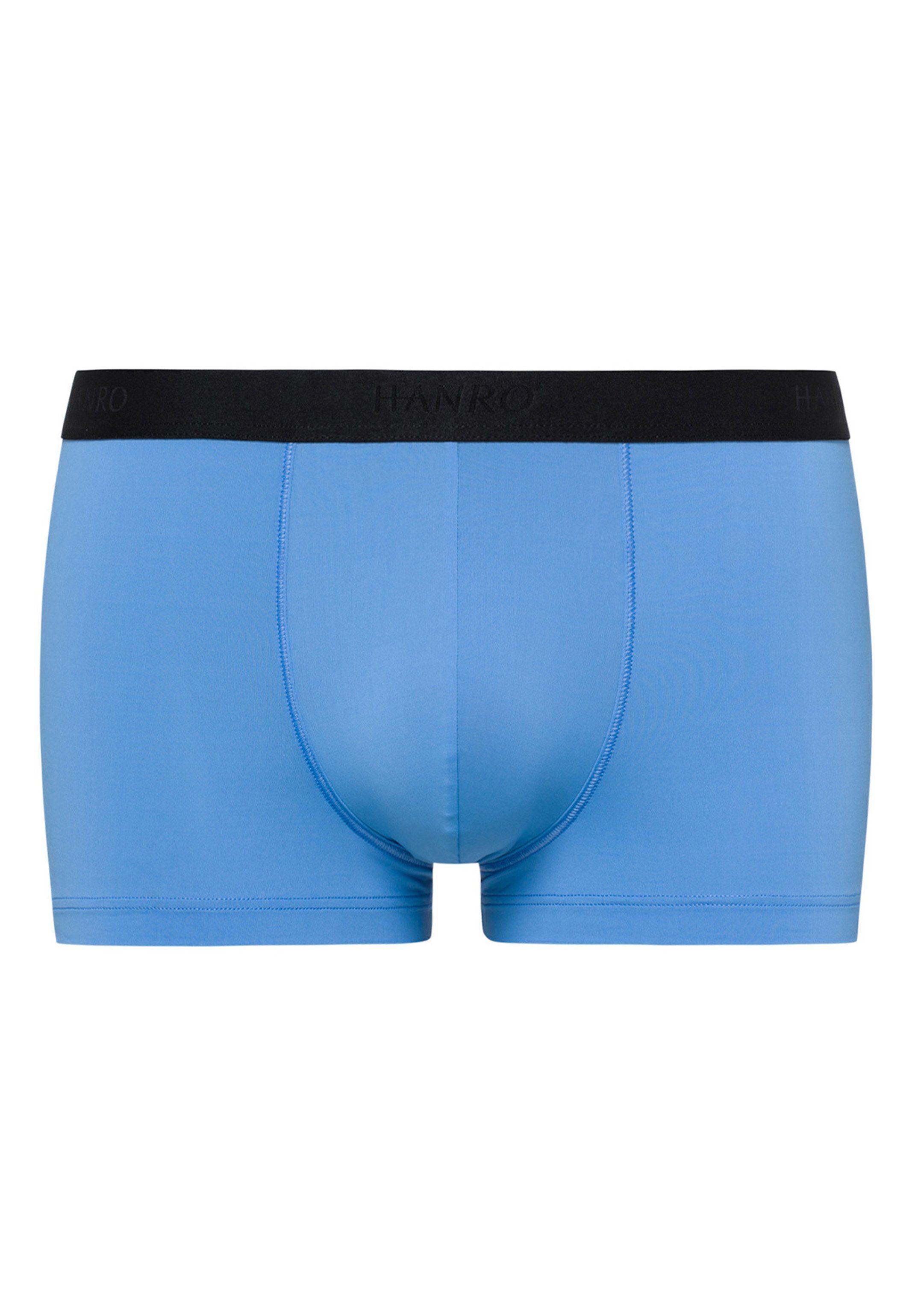 Touch Sailing Micro Retro mit Retro geschnittene Blue Hanro (1-St) Short Boxer Pant - Sportlich Flachnähten Pant /