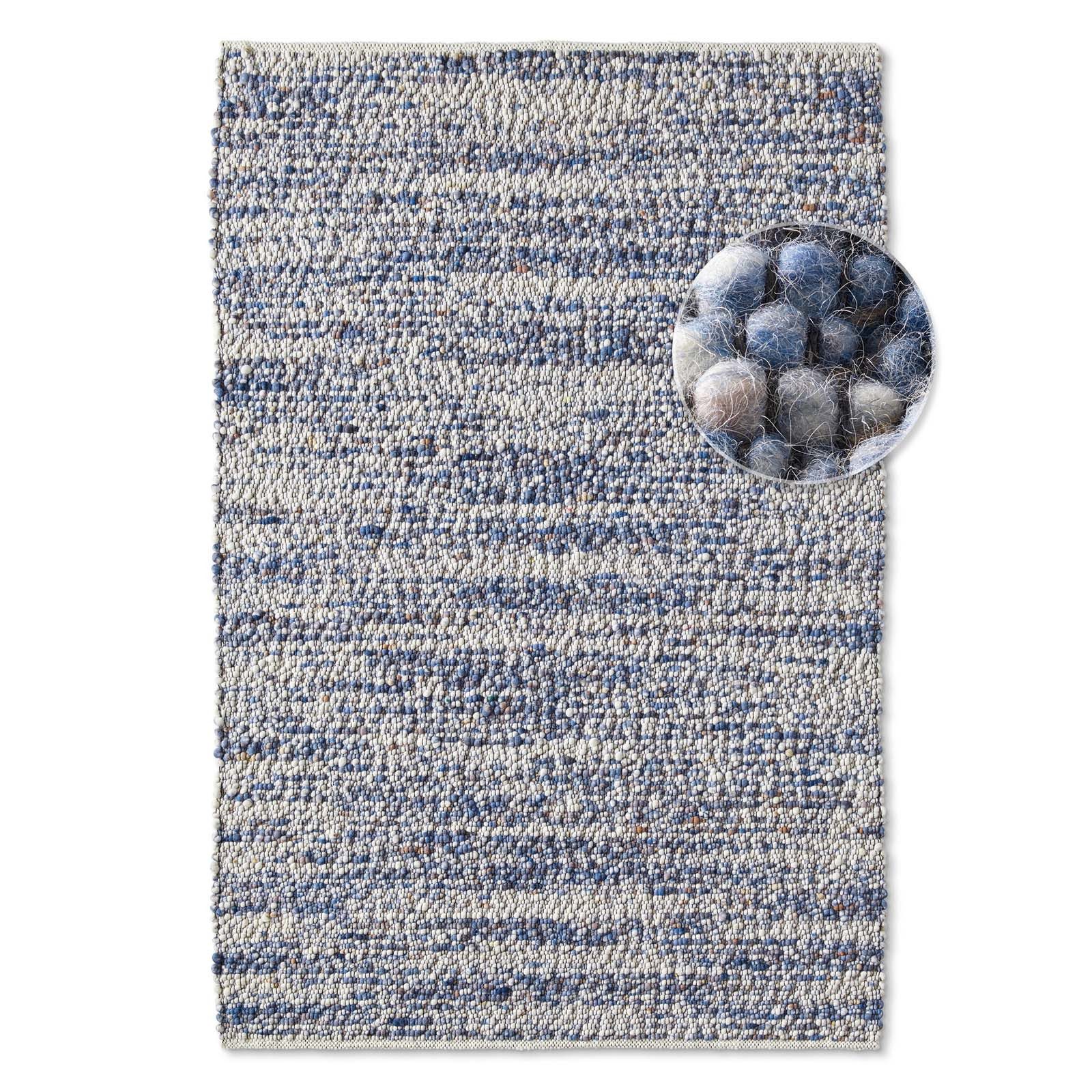 TaraCarpet Wollteppich TaraCarpet Neuberg handgewebter Schurwollteppich günstig online kaufen