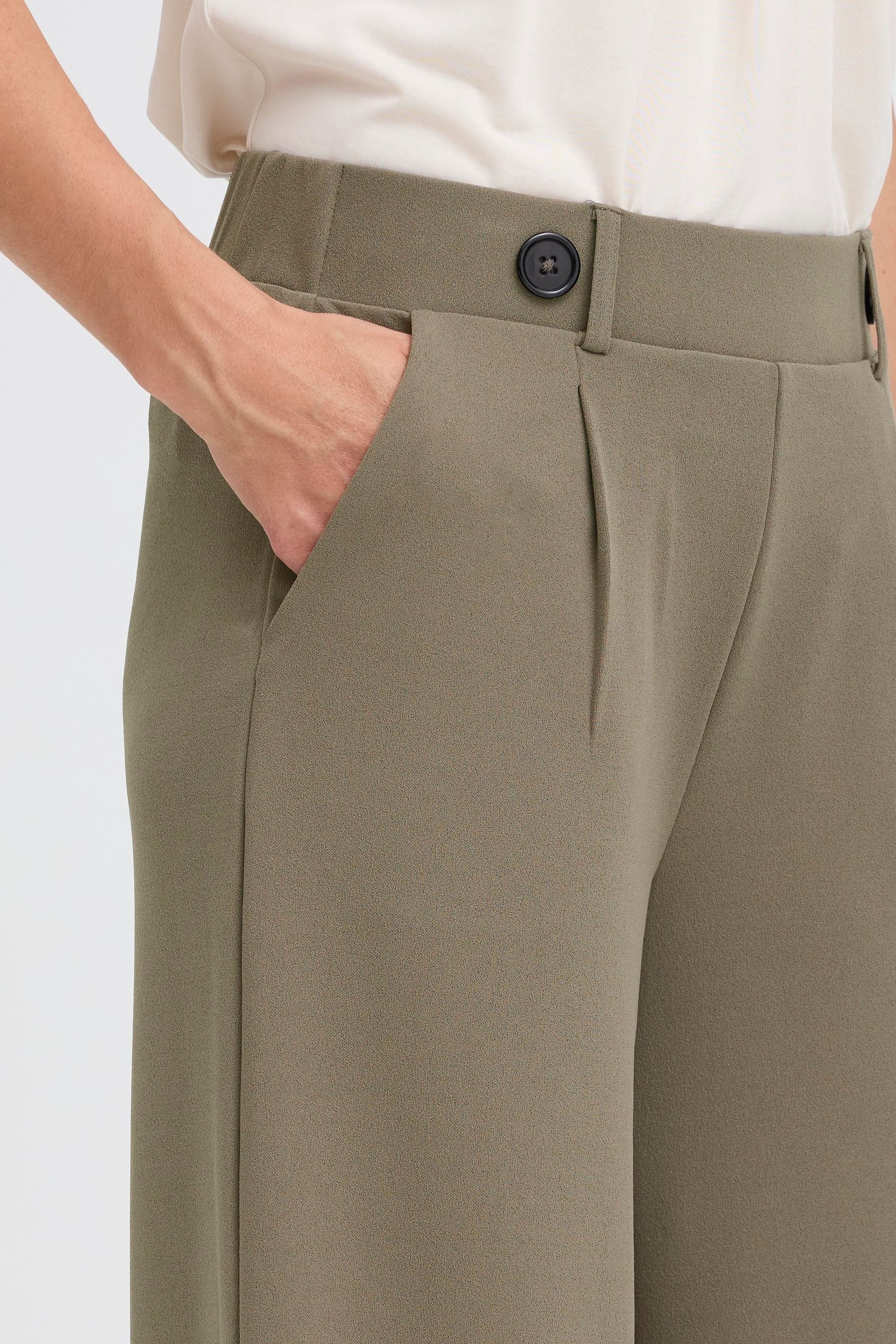 OXMO Loungehose OXTayra Modische Freizeithose mit Bundfalten – Bild 5 von 5