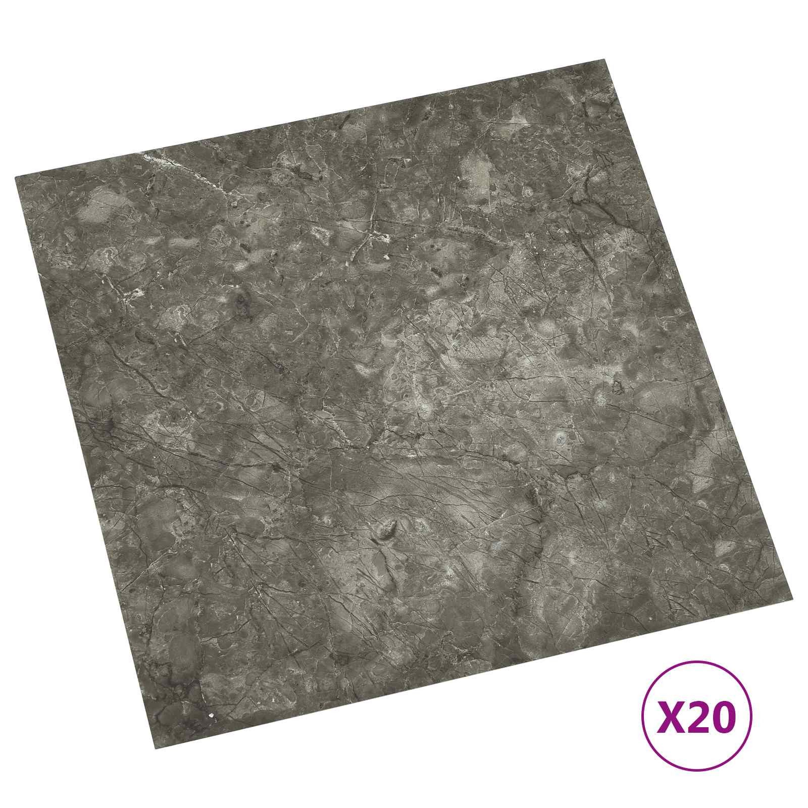 vidaXL Vinyllaminat 30,5 x 30,5 cm Vinyllaminat selbstklebend Laminatboden Bodenbelag 20 S