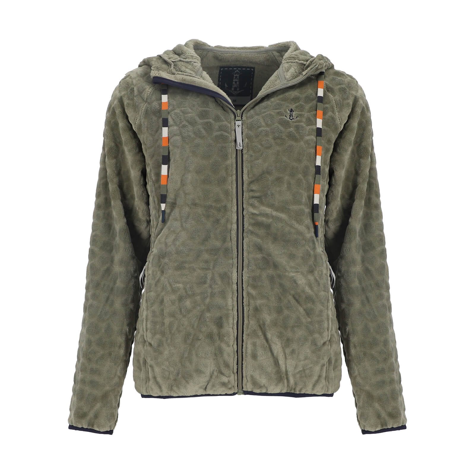 Leitfeuer Fleecejacke Damen Coral-Fleecejacke Wabenmuster - Kapuzenjacke mi günstig online kaufen