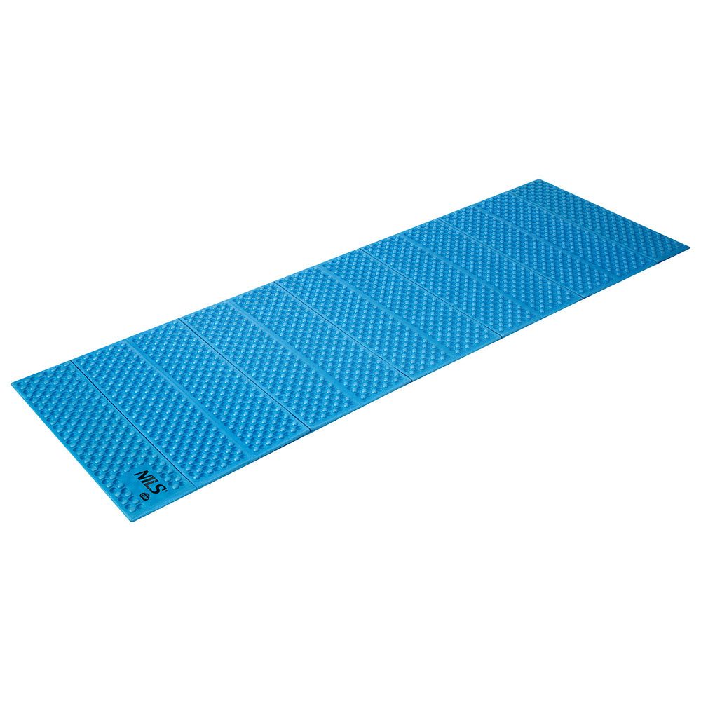 NILS CAMP Fitnessmatte Trekkingmatte Isomatte faltbar (Spar-Set, 1-St., 182 x 60 cm leicht), faltbar, ultraleicht, XPE, wärmeisolierend