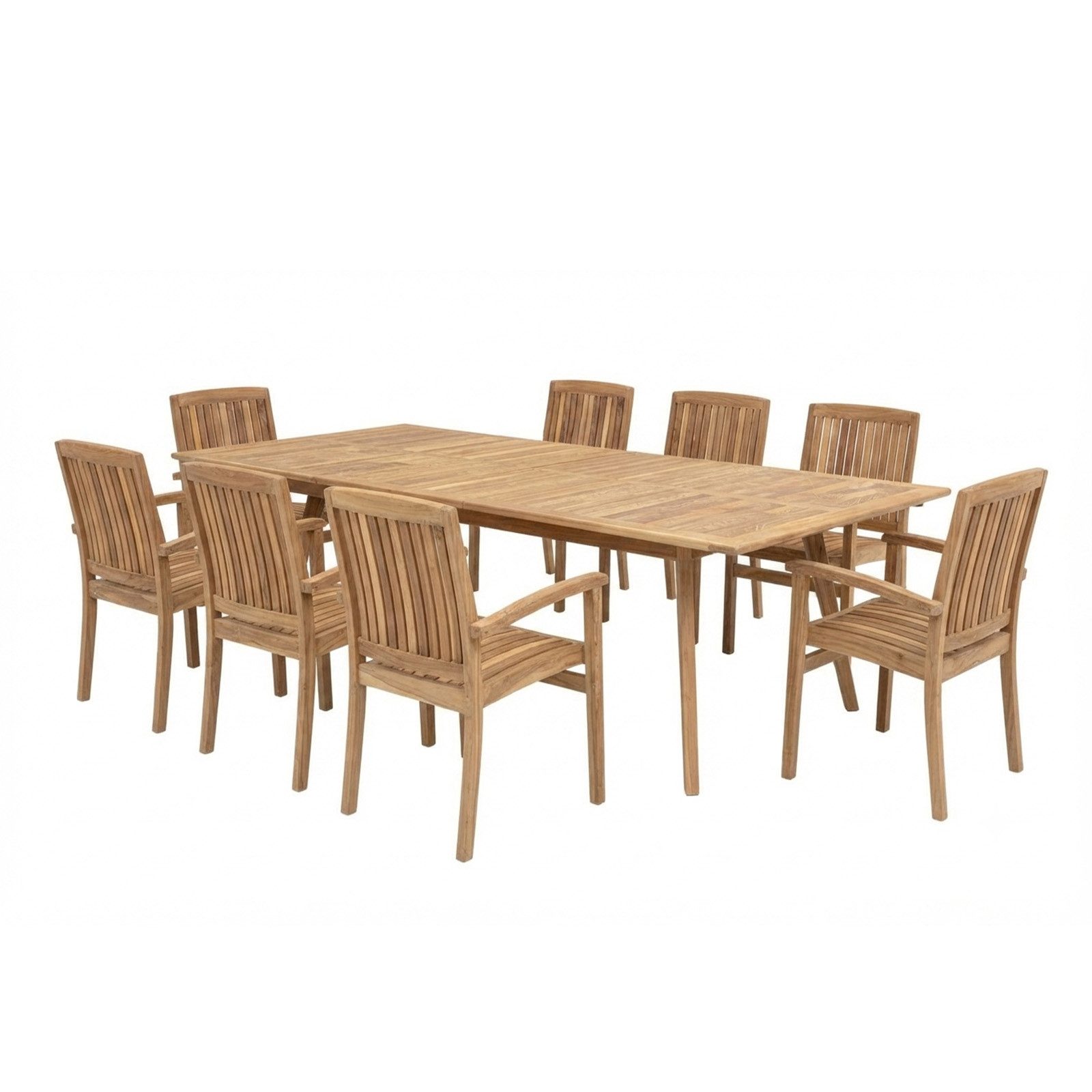 Endorphin Loungeset Sundowner Gartenmöbel Set 9tlg., (9-tlg)