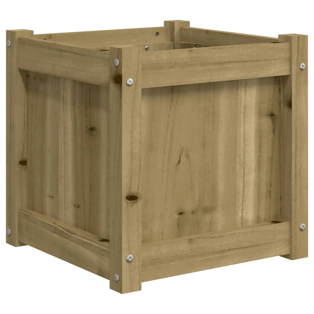 vidaXL Blumentopf Pflanzkübel 40x40x40 cm Kiefernholz günstig online kaufen