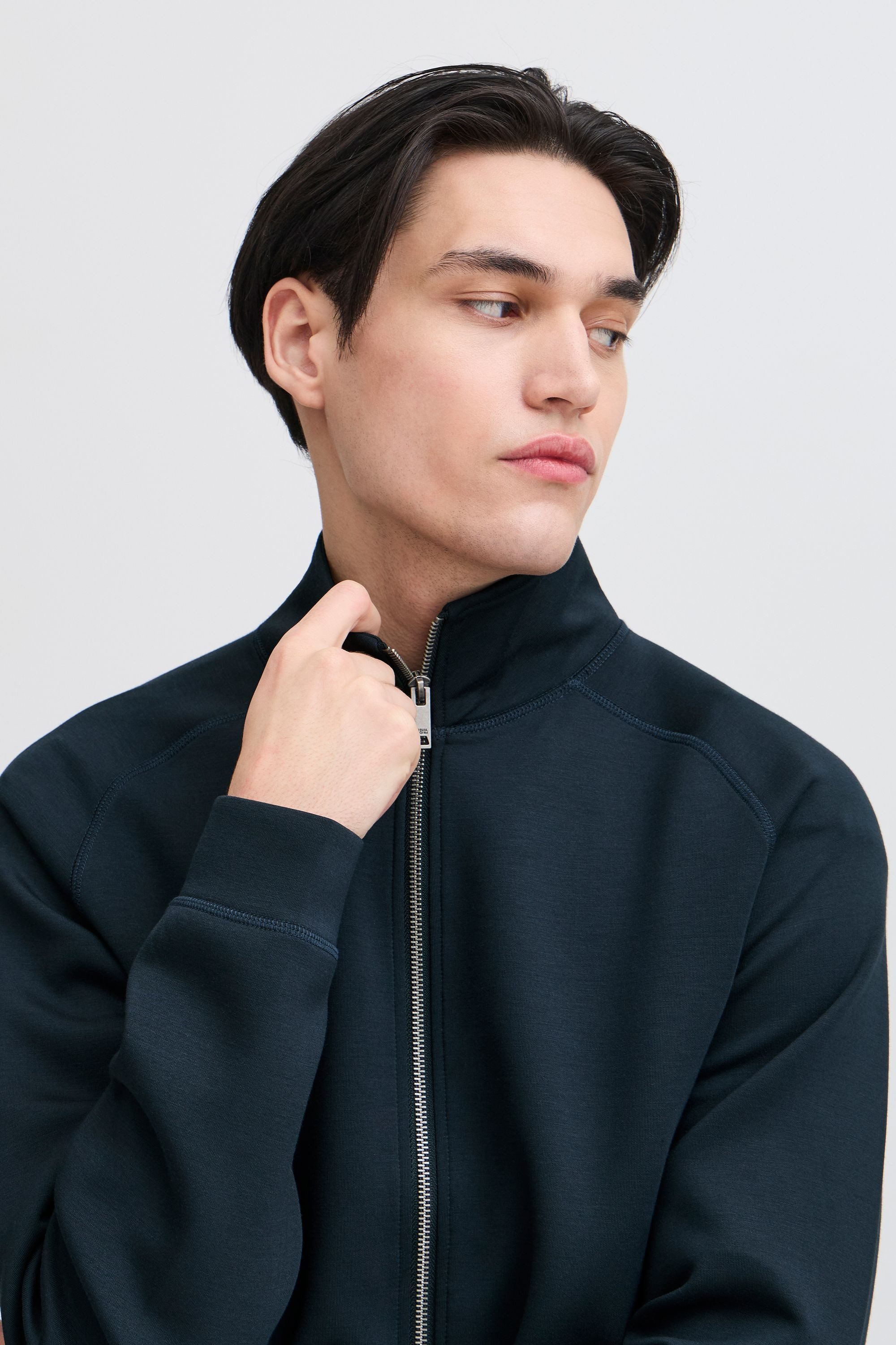 Casual Friday Sweatjacke CFSigurd Modische Sweatjacke mit Reißverschluss