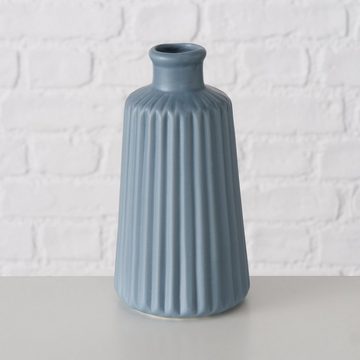 BOLTZE Tischvase Boltze, Vase Esko blau 2er-Set