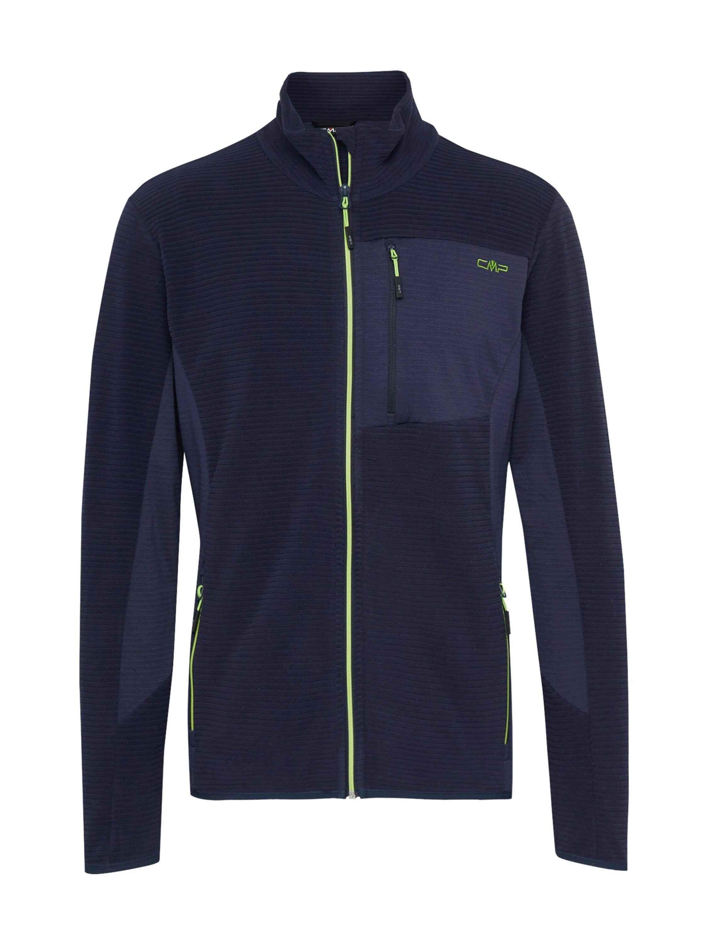 CMP Fleecejacke (1-St) B.BLUE-LIMEGREEN