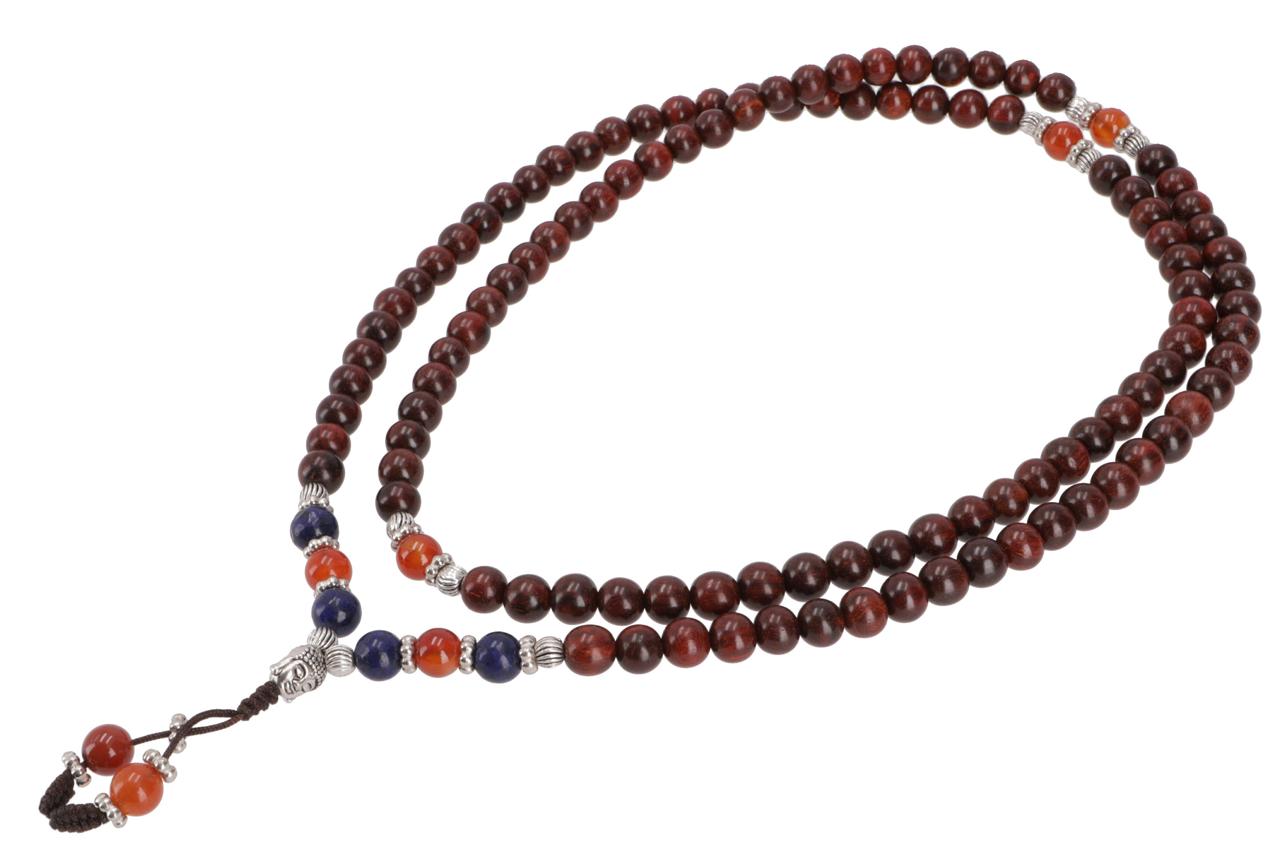 Guru-Shop Perlenkette Tibetische Mala aus Halbedelsteinen,.. günstig online kaufen
