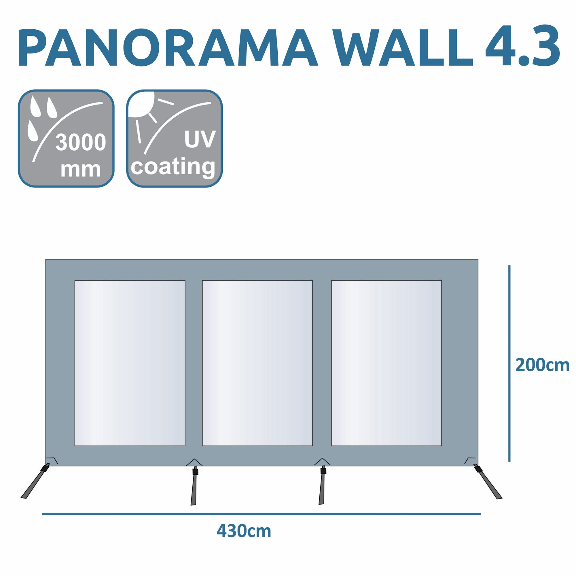 yourGEAR Vorzelt your GEAR Panorama Wall günstig online kaufen
