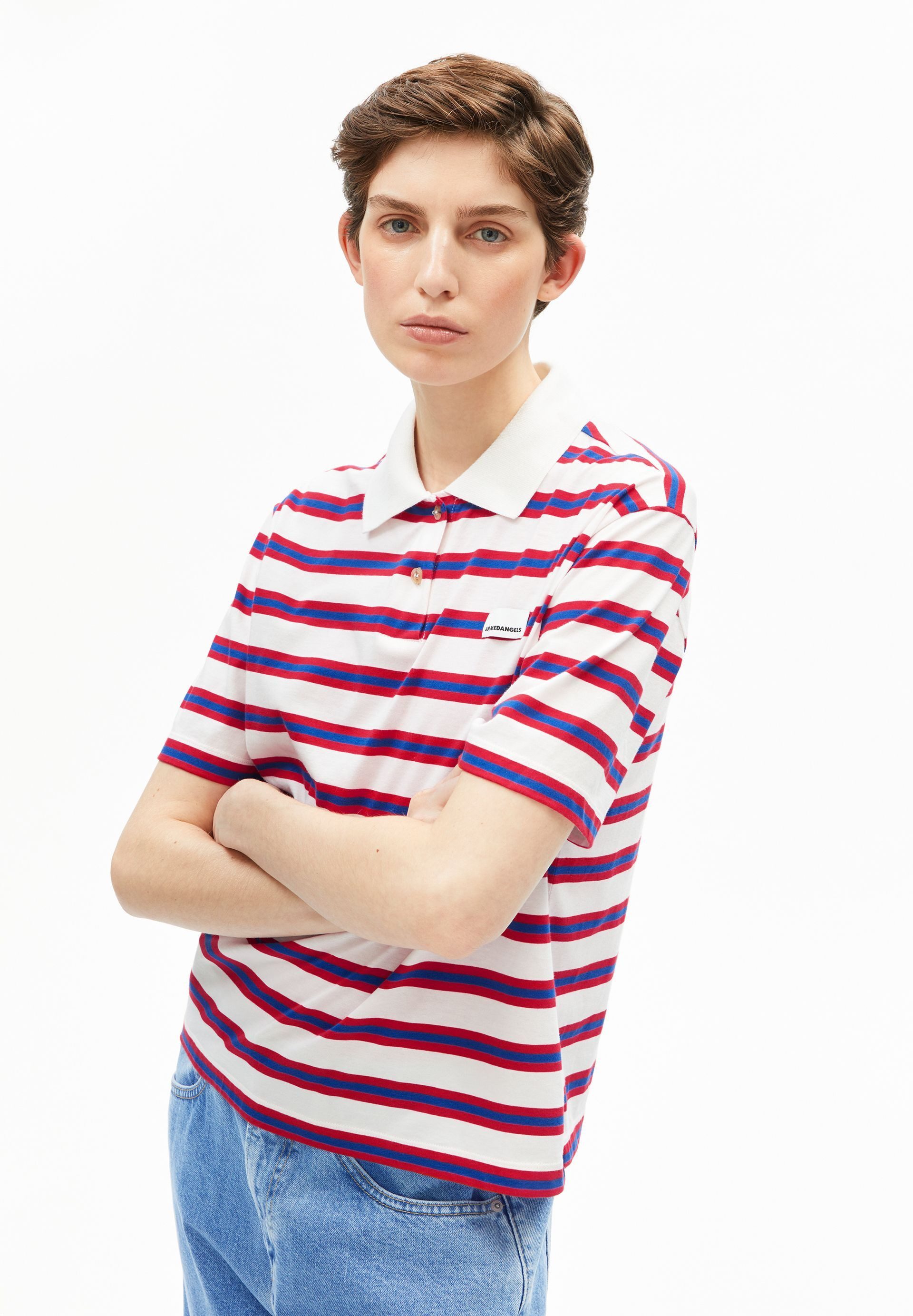 Armedangels T-Shirt STRIPE T-Shirt aus Bio-Baumwolle Loose Fit günstig online kaufen