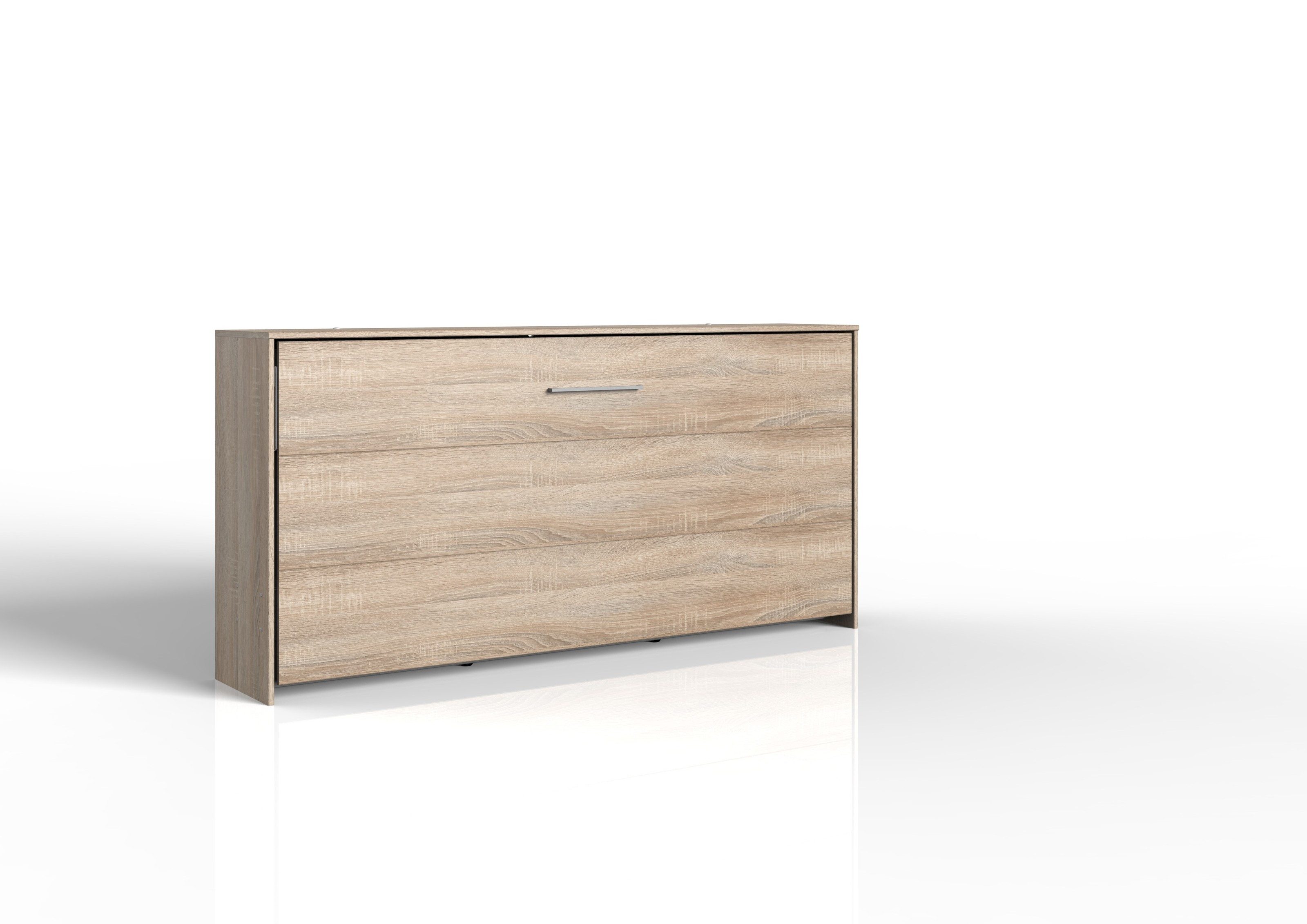 freiraum Klappbett Juist (BxHxT: 212x105x43 cm) in EICHE SAEGERAU-NACHBILDUNG