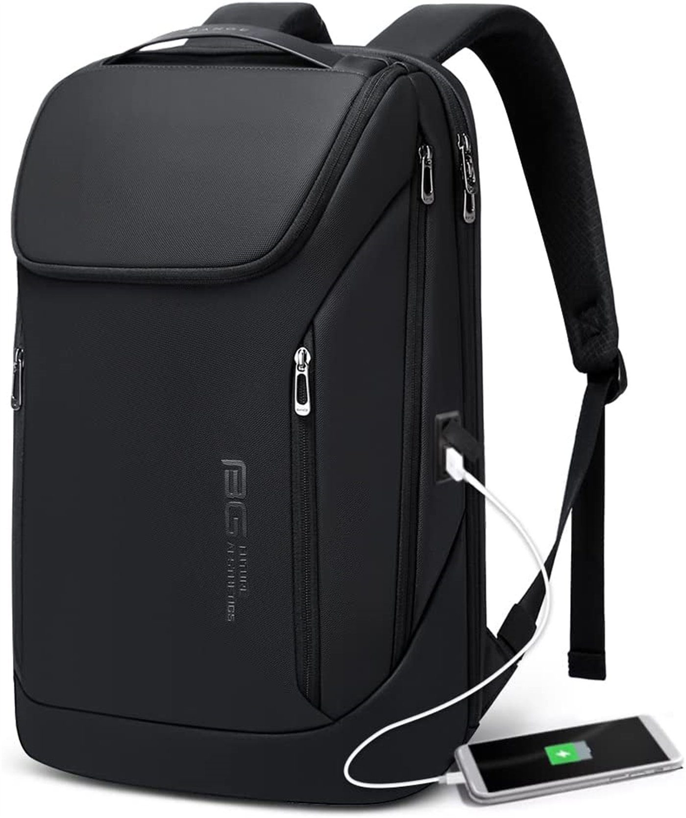 XDeer Businesstasche Business-Smart-Rucksack,Reiserucksack,Laptop-Rucksack, (15,6 Zoll) mit USB-Ladeanschluss,wasserdicht,langlebig