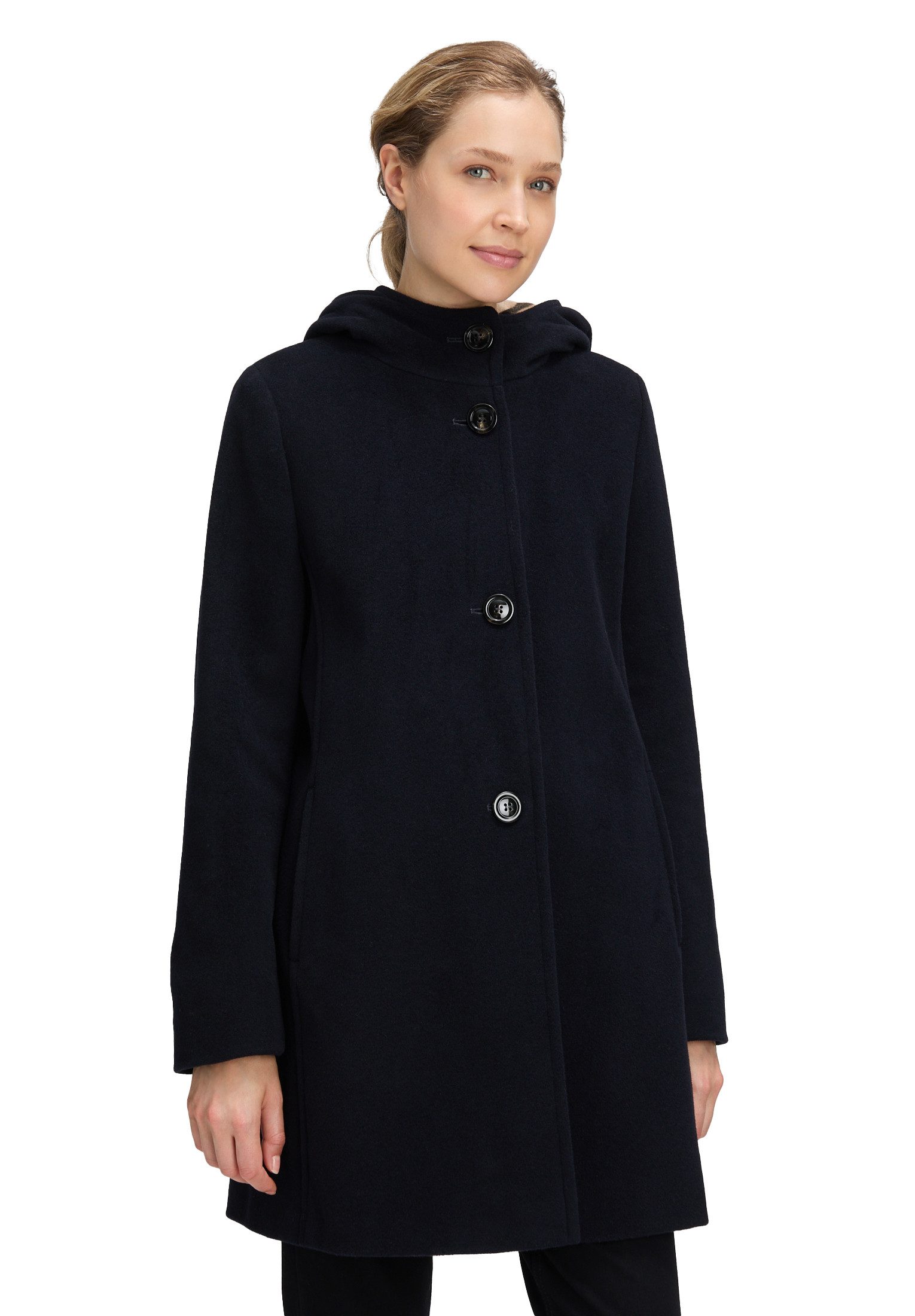 Gil Bret Wolljacke mit Kapuze günstig online kaufen