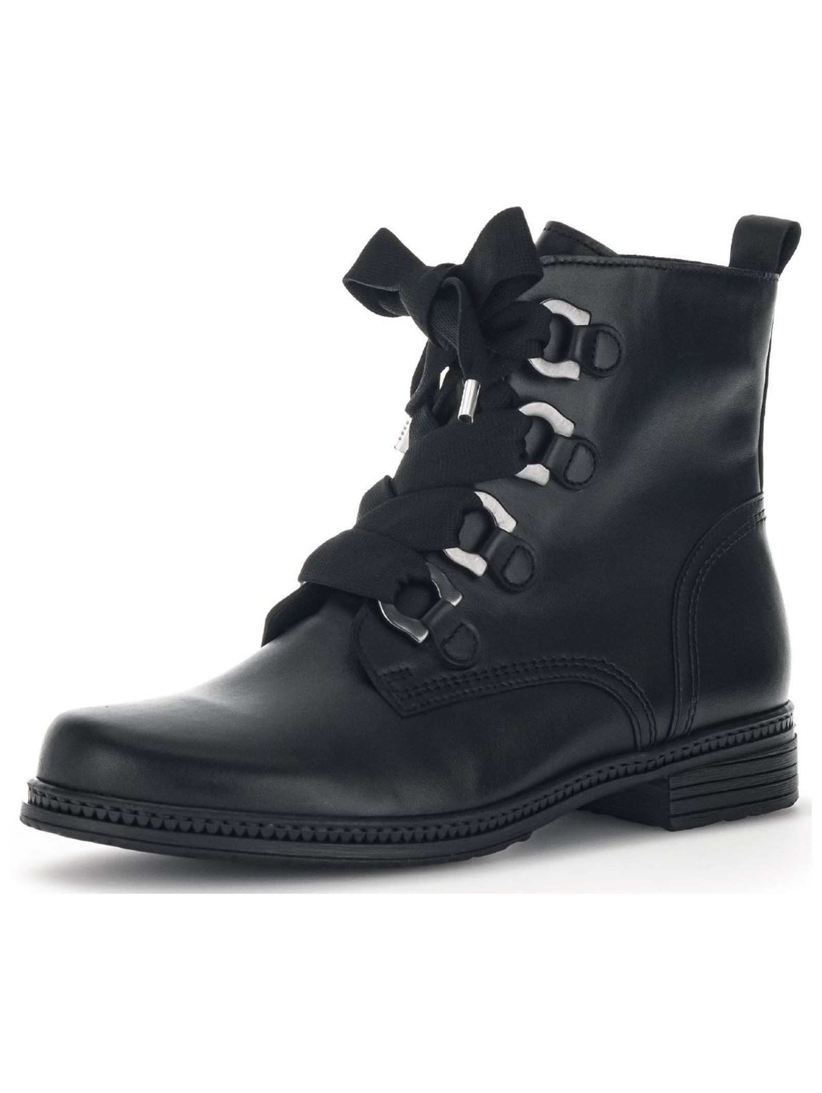 Gabor Stiefelette Glattleder Schnürstiefelette