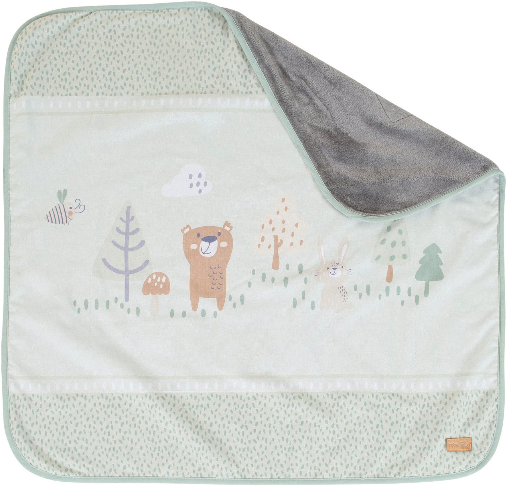 Babydecke Woodland Buddies, Kuscheldecke, roba®