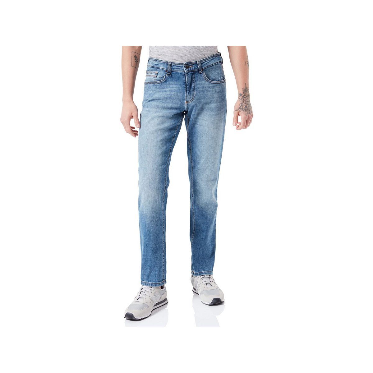 Bültel Worldwide 5-Pocket-Jeans ocean (1-tlg)