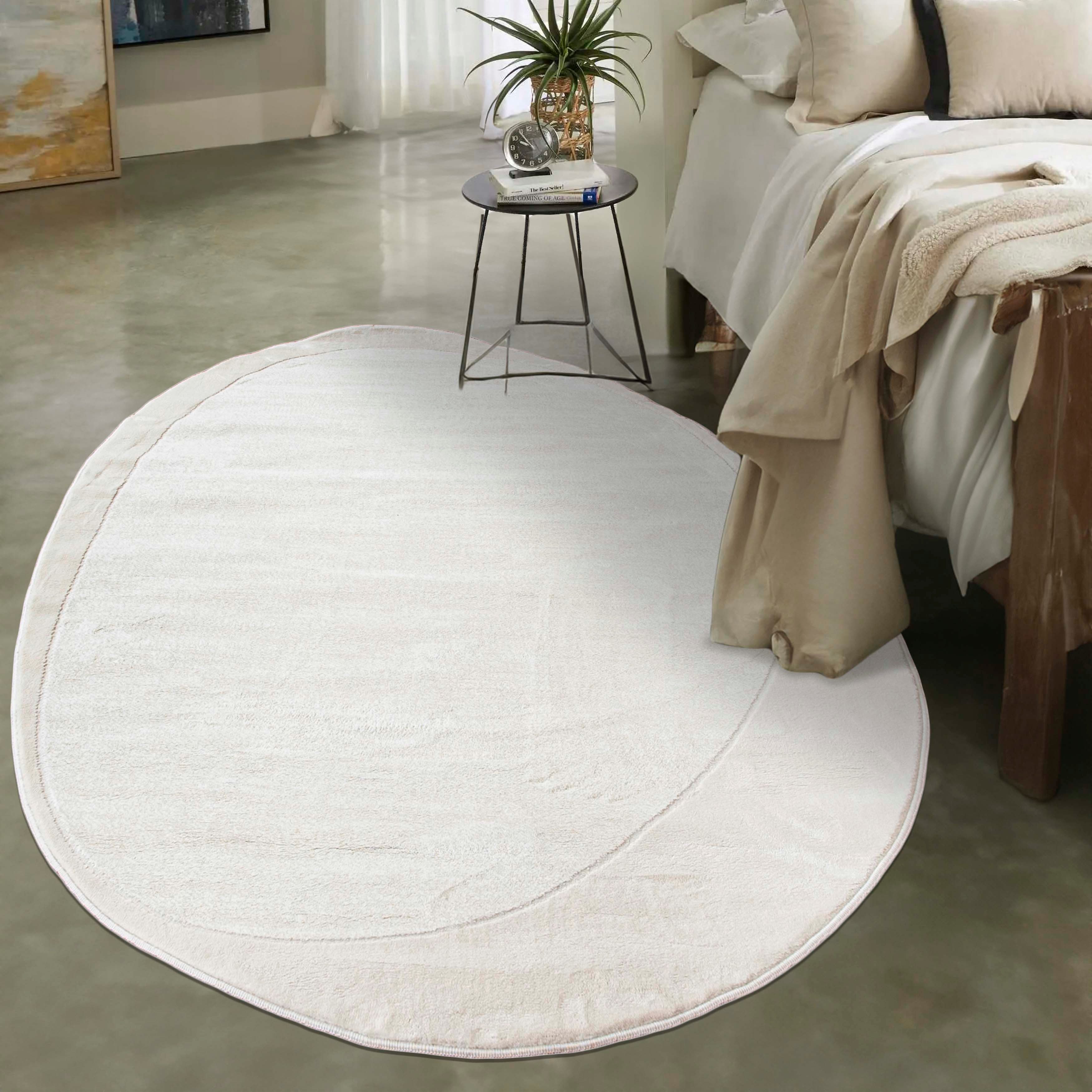 Mazovia Designteppich Modern Unregelmäßig Teppich Weich günstig online kaufen