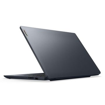 Lenovo IdeaPad 1 - Ultra Slim Design - Windows 11 Laptop - Wi-Fi - Webkamera Notebook (Intel Celeron N4120, Intel UHD Graphics 600, 4GB RAM, 128 GB Festplatte, Deutsche Tastatur)