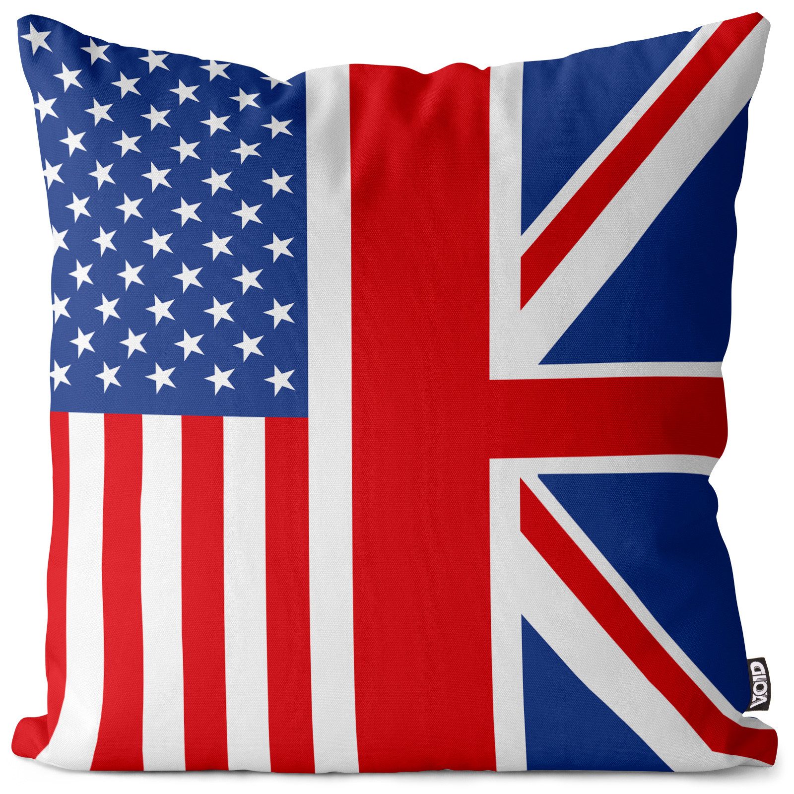 VOID Kissenbezug, USA Amerika Union Jack England Outdoor Indoor flagge us