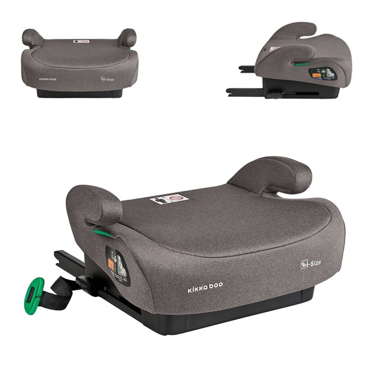 Kikkaboo Детские сиденьяrhöhung Kindersitz, Sitzerhöhung i-Tip, ab: 6, bis: 12, i-Size (125-150cm) ISOFIX, Armlehne