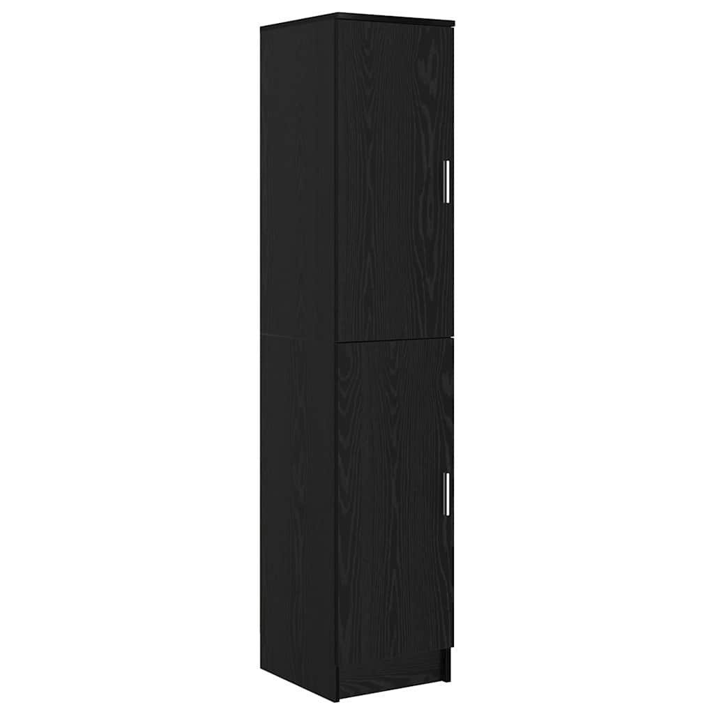 vidaXL Highboard Highboard Schwarze Eiche 35 x 39 x 168 cm Holzwerkstoff (1 günstig online kaufen