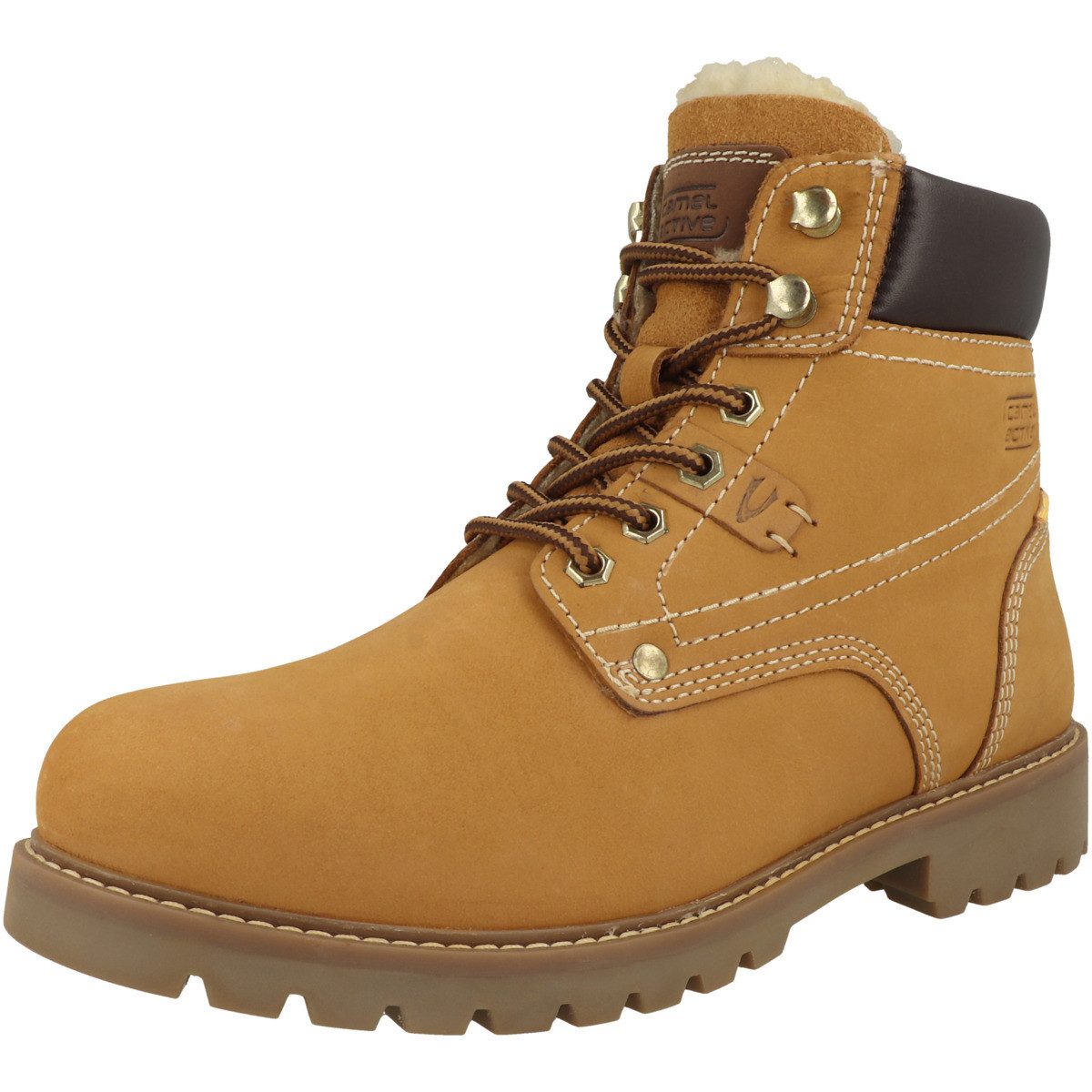 camel active 57SRF01 Herren Stiefelette Stiefeletten, Stiefel, Winterstiefel, Winterboots, Schneestiefel