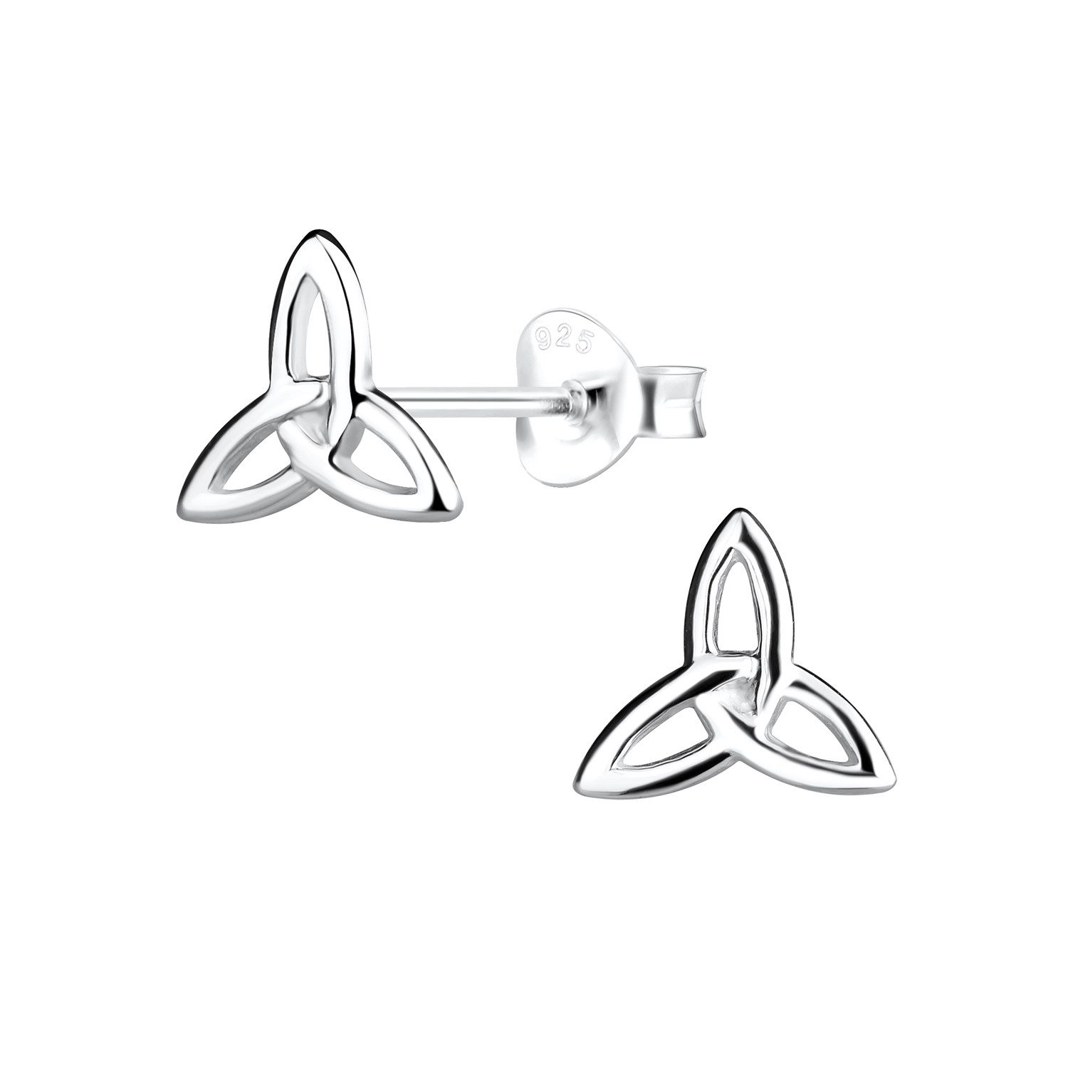 Monkimau Ohrring-Set Keltische Ohrringe 925 Silber, Hypoallergen
