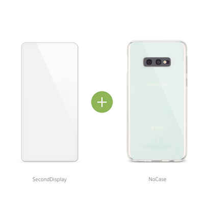 Artwizz Smartphone-Hülle NoCase + SecondDisplay Galaxy S10e Transparent