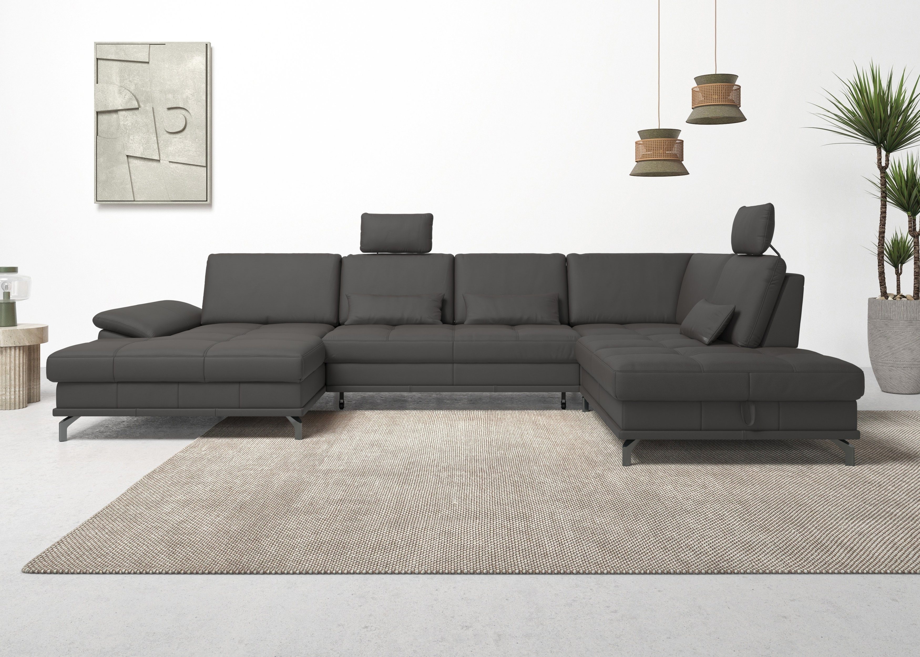 Places of Style Wohnlandschaft Costello U-Form, günstig online kaufen