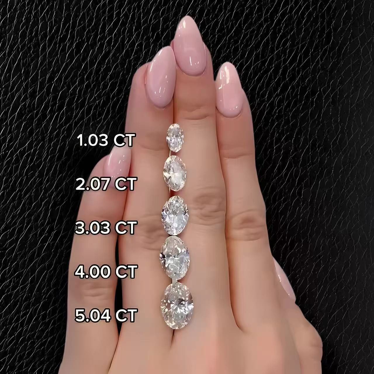 Jumpeak Diamantring Diamantring für Damen,Ring mit ovalem Diamanten, 0,25ct,D/E VVS/VS, Geburtstagsgeschenk, Valentinstagsgeschenk, Geschenk für sich selbst