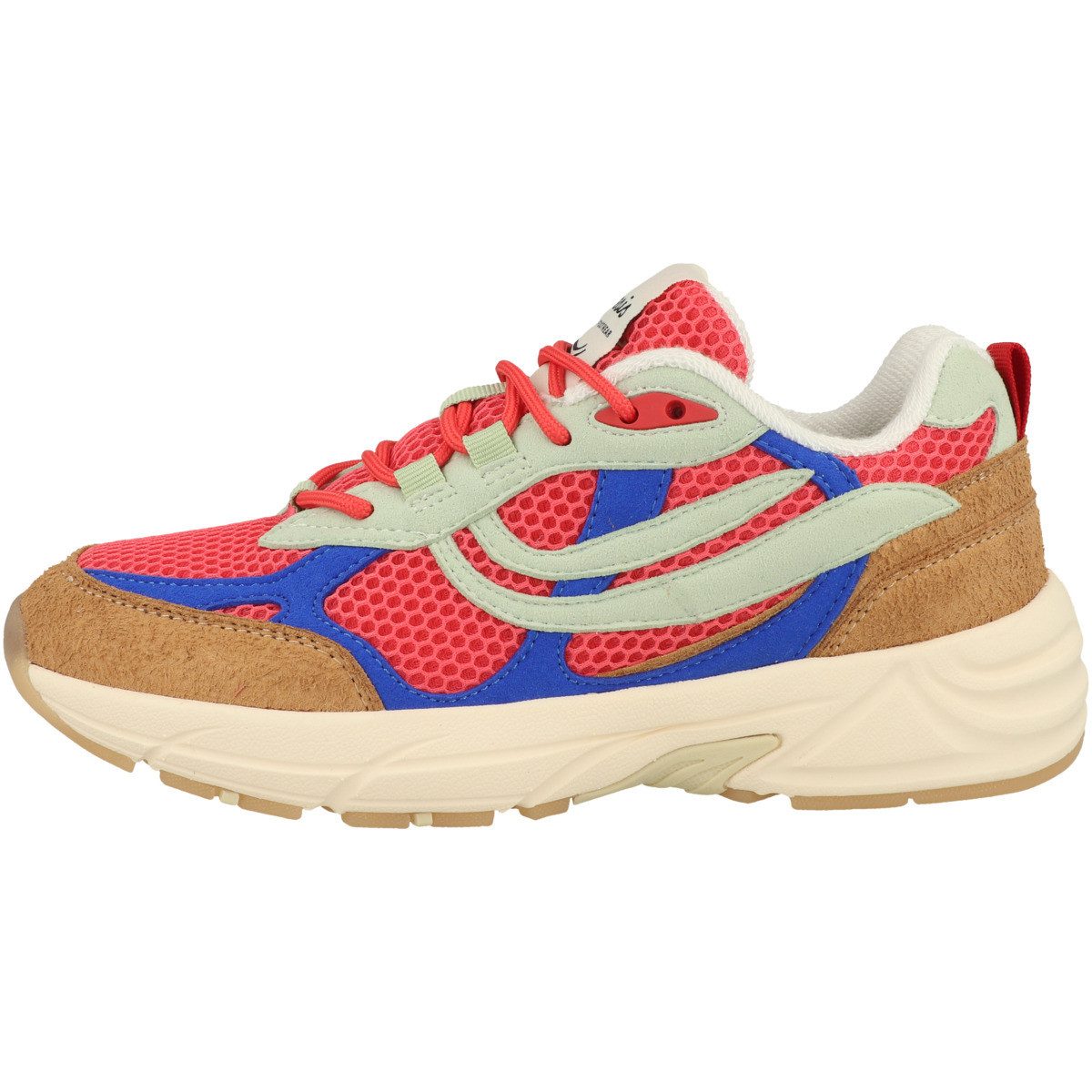 GENESIS G-Eco'99 Multi Color Damen Sneaker Turnschuhe, Sportschuhe, Freizeitschuhe, Halbschuhe, Schnürschuhe