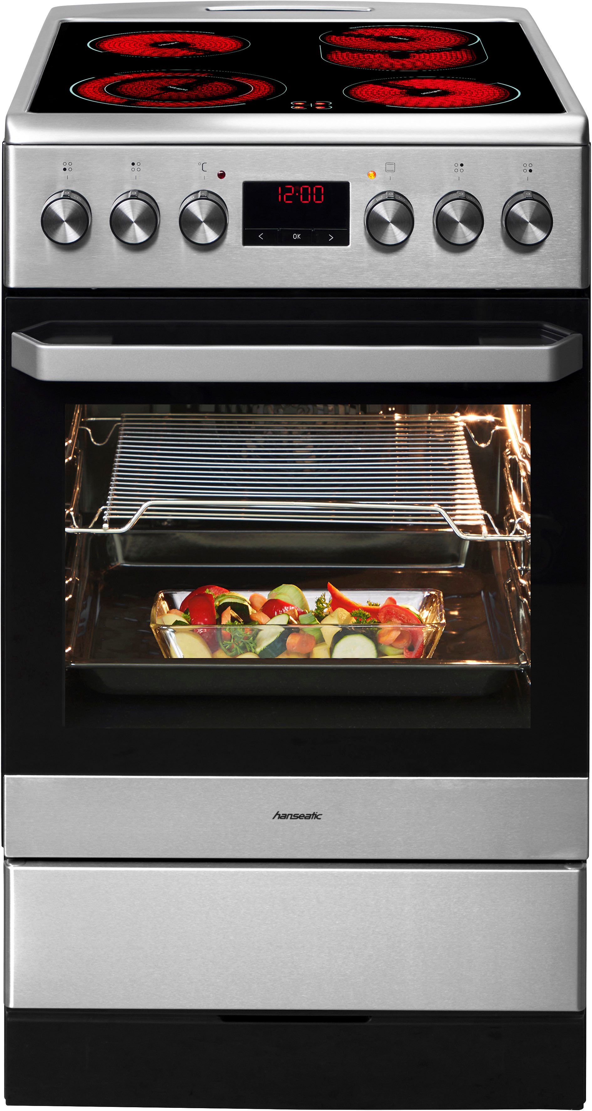 Hanseatic Elektro-Standherd 5022CE3.313eEHiTaDW