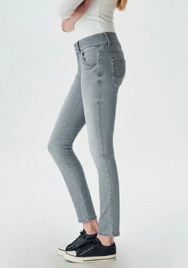 LTB Slim-fit-Jeans MOLLY mit Doppelknopf-Bund