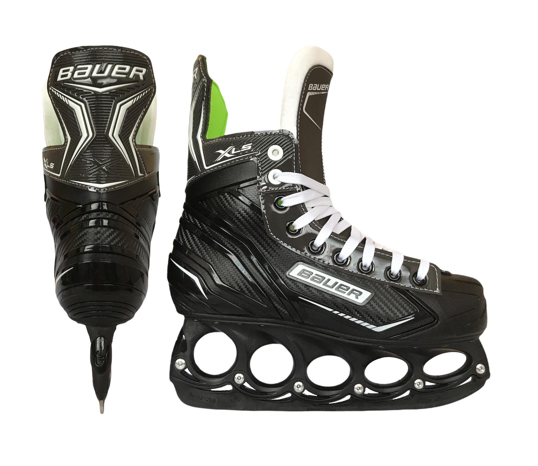 Bauer Schlittschuhe Schlittschuhe Bauer X-LS T-Blade Black Edition