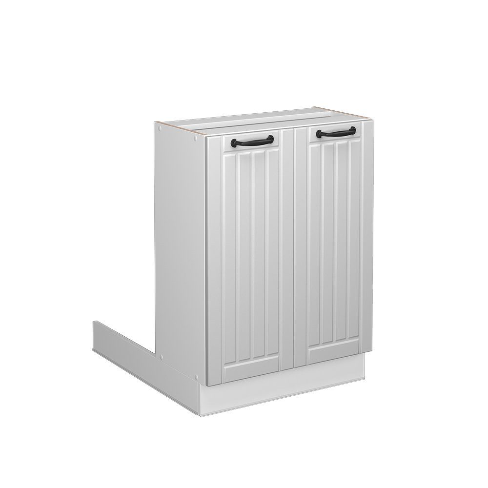 Vicco Unterschrank Fame-Line, Weiß Landhaus/Weiß, 60 günstig online kaufen